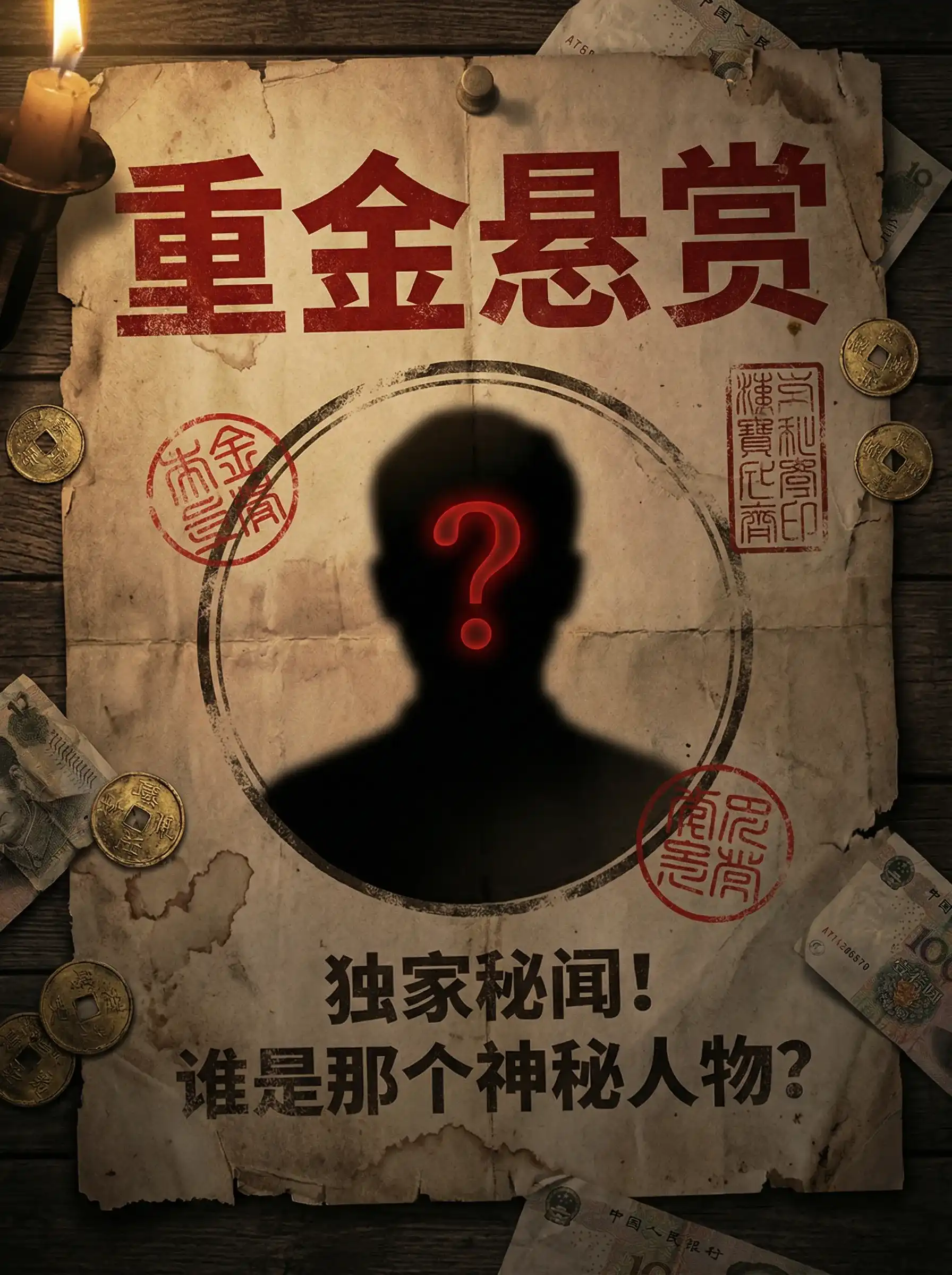 花臂夫夫 - 重金悬赏线索征集令